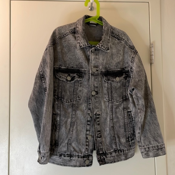 Zara Other - Stylish 90ties- inspired kids denim jacket. Like new. Distressed style.